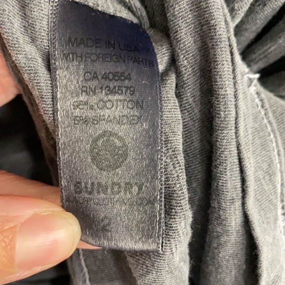 Sundry Ruched Striped Dress - Picture 5 of 9